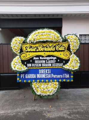Papan Bunga Duka di Hubikiak