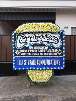 Papan Bunga Duka di Hubikiak